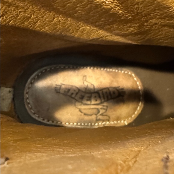 freebird Beckett Black & Brown Leather Ankle Boots Size 8 - Picture 2 of 12